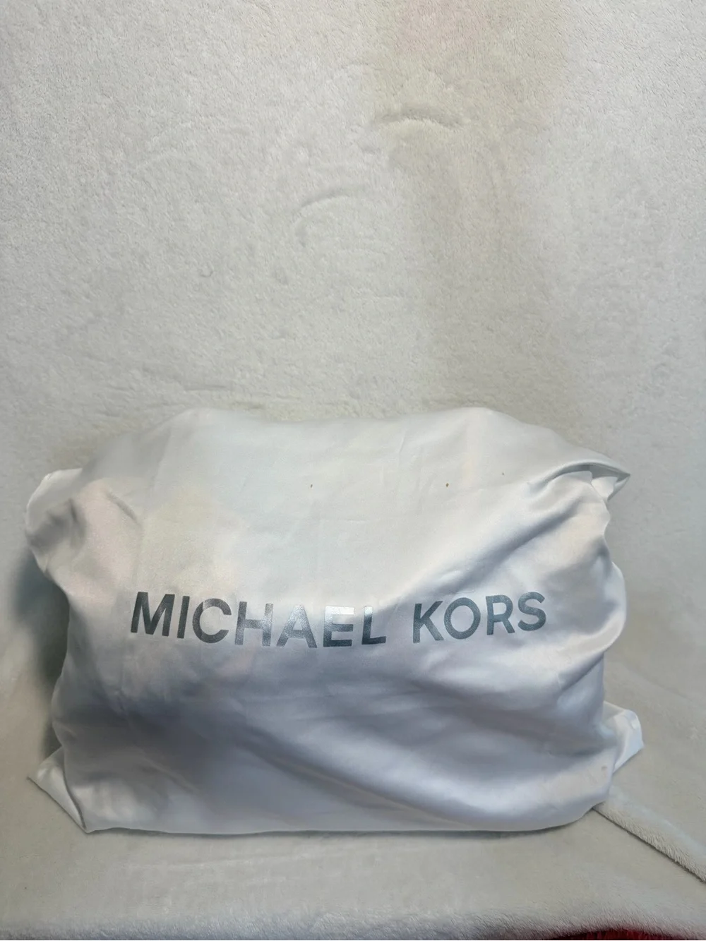 Michael Kors Mustard Yellow Leather Satchel Bag + Zip Wallet Set With Dust Bag